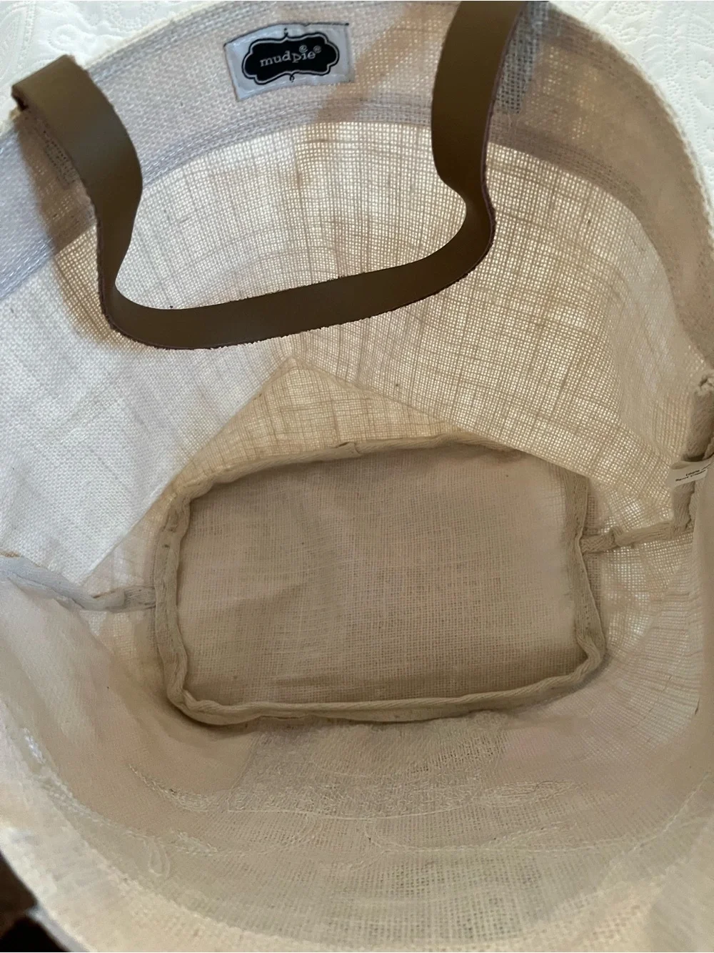 Mud Pie festive tote